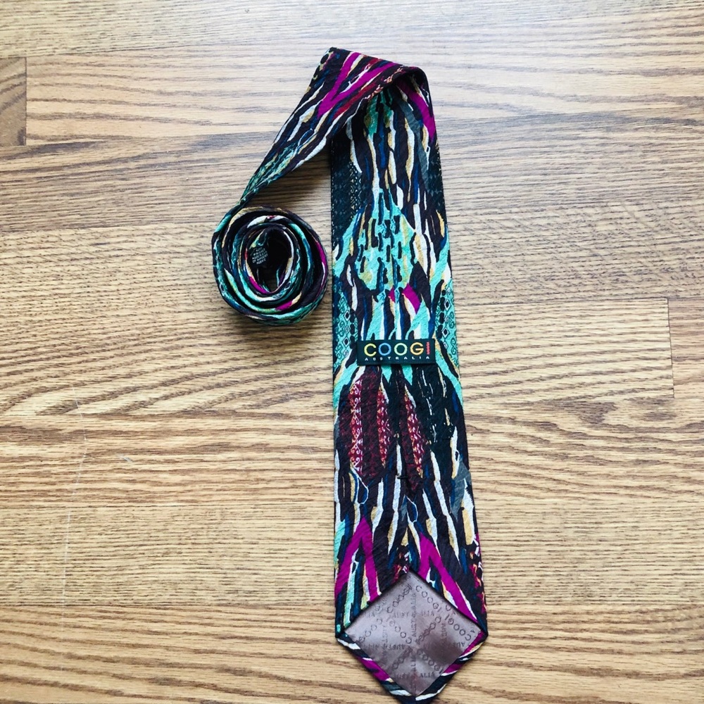 Coogi 90s Vintage Silk tie